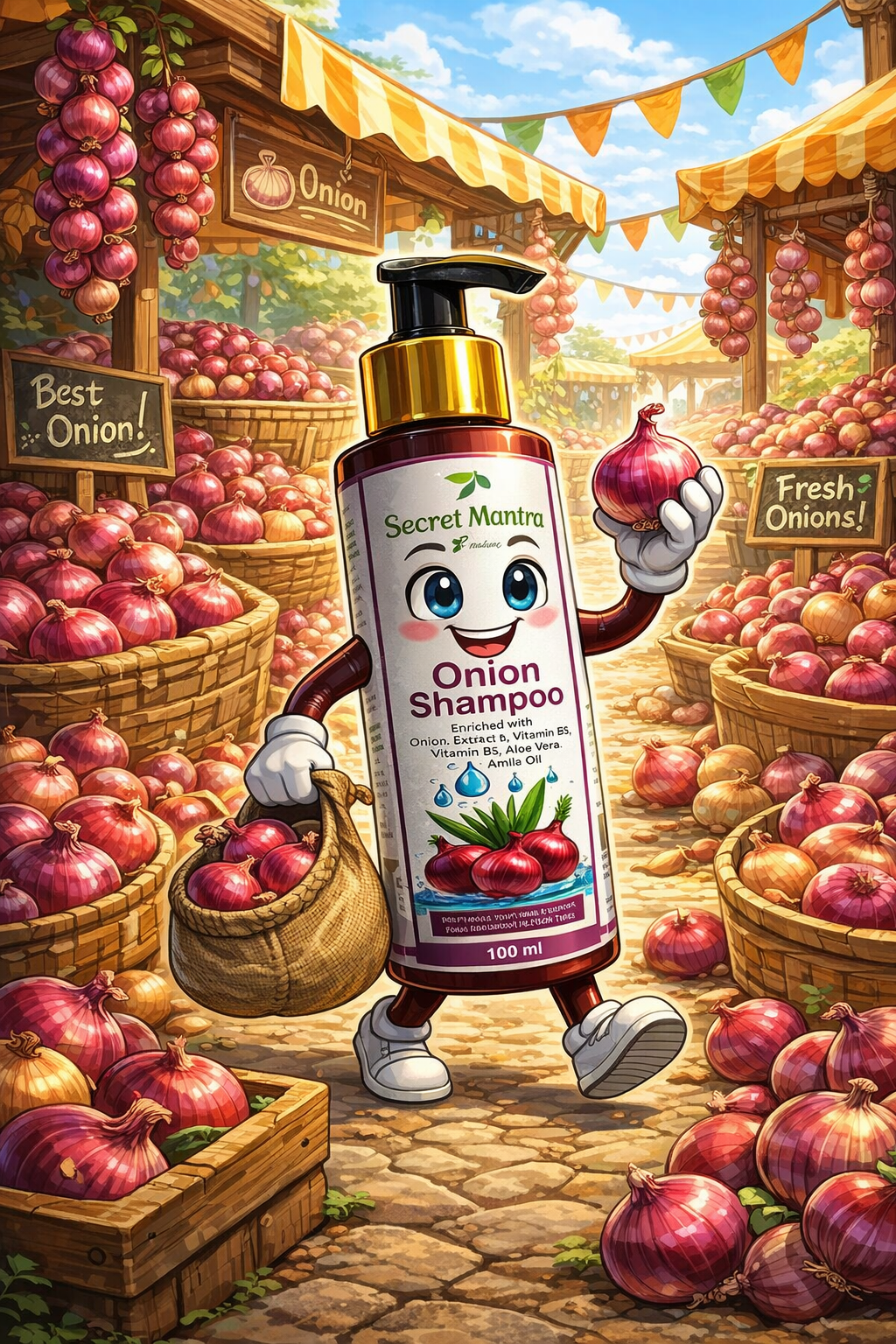 Onion hair oil + Onion Shampoo COMBO. For strong and healthy hair. Reduce hair fall, Scalp nourishment. Daily shine. - Image 9